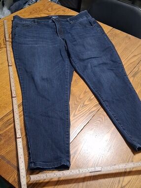 DEMOCRACY Jeans Womens 18W BLUE Denim Preowned Used AB SOLUTION SKINNY Pants